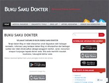 Tablet Screenshot of bukusakudokter.org